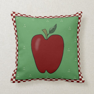 Coussin Le pays rouge Apple se reposent