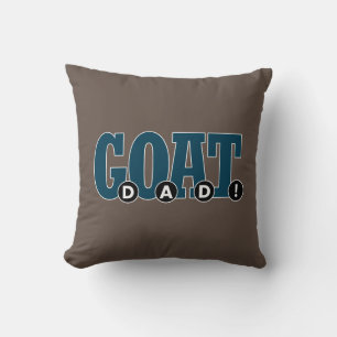 Coussin "LE PÈRE DU G.O.A.T. !" Pour l'impression graphiqu