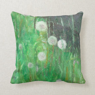 Coussin Le pissenlit synchronise en huile de l'herbe 2008