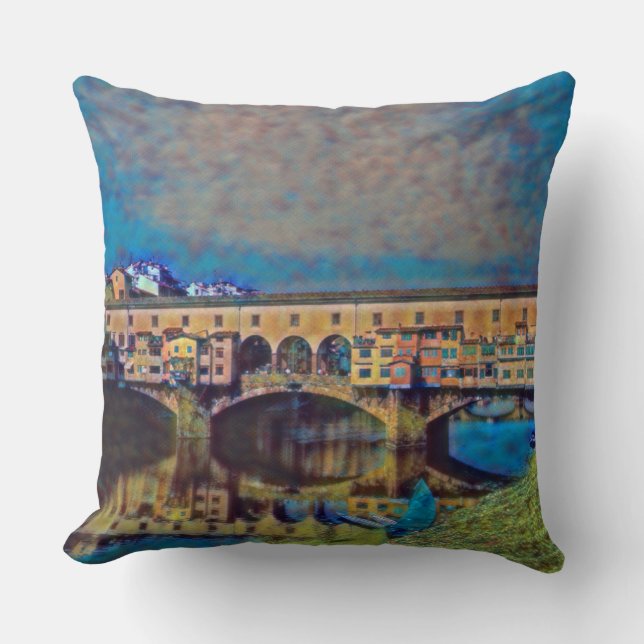 Coussin Le Ponte Vecchio (Recto)