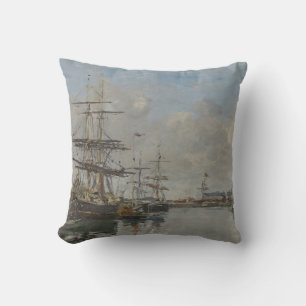 Coussin Le port du Havre (vers 1885-1890)