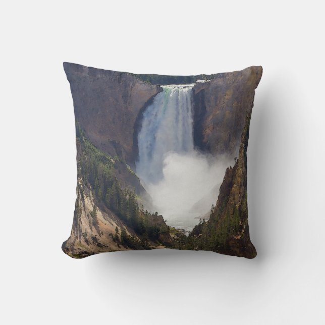 Coussin Le Pouvoir De Yellowstone (Recto)