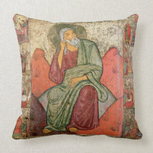 Coussin Le prophète Élijah, école de Pskov (panneau)