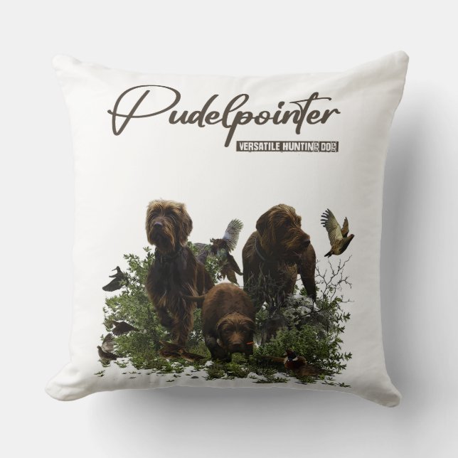 Coussin Le Pudelpointer (Recto)