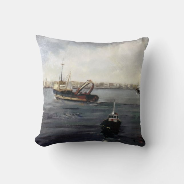 Coussin Le puerto/O Porto/The port (Recto)