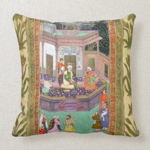 Coussin Le Qazi, du petit album de Clive (la semaine o