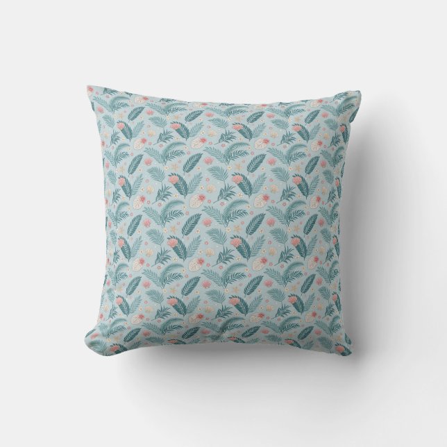 Coussin Le Roar De L'Océan Est De La Musique À L'Âme (Recto)