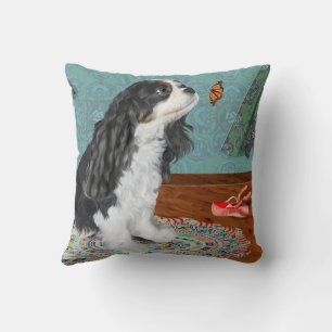 Coussin Le Roi Charles Cavalier Spaniel, Jetez Des Oreille