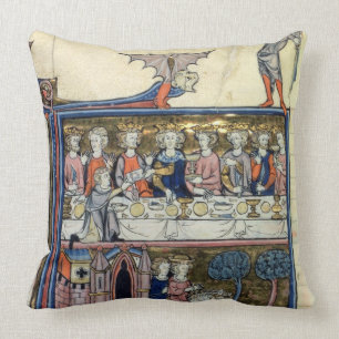 Coussin Le Roi f.326 Arthur et ses chevaliers de Mme Fr 95