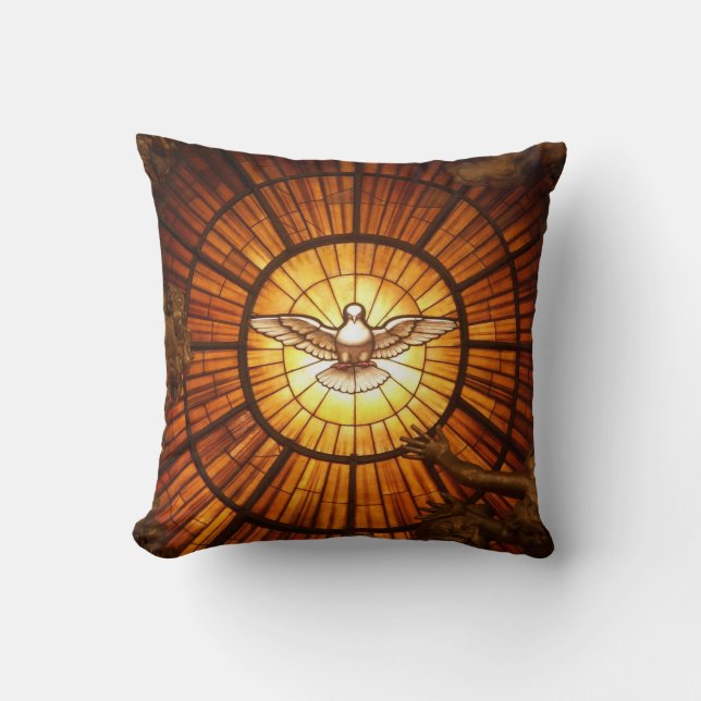Coussin Le Saint-Esprit (Bernini) Lance l'oreiller (Recto)