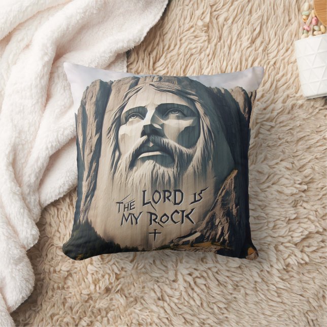 Coussin Le Sauveur De Pierre Le Seigneur Est Mon Rocher (Couverture)