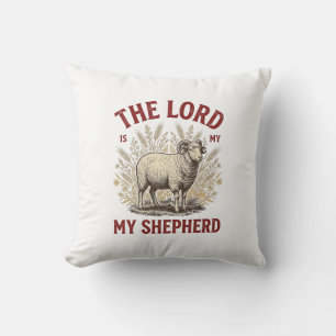 Coussin Le Seigneur Est Mon Berger Modèle de Chemise de Mo