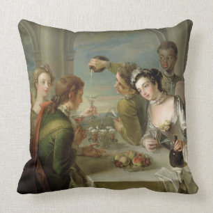 Coussin Le sens du goût, c.1744-47 (huile sur la toile)