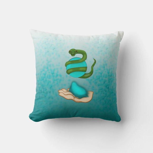 Coussin Le serpent (Recto)