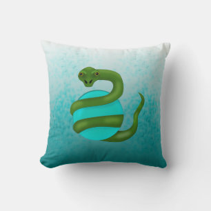 Coussin Le serpent