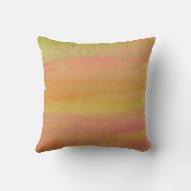Coussin Le sorbet dessert glacé est ma couleur préférée (Verso)