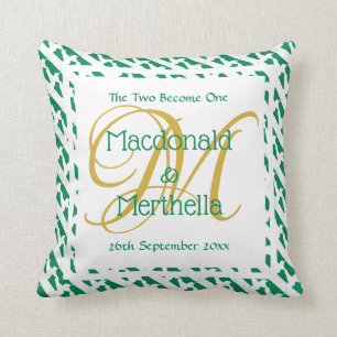 Coussin Le SOUVENIR deux de MARIAGE du NIGÉRIA deviennent