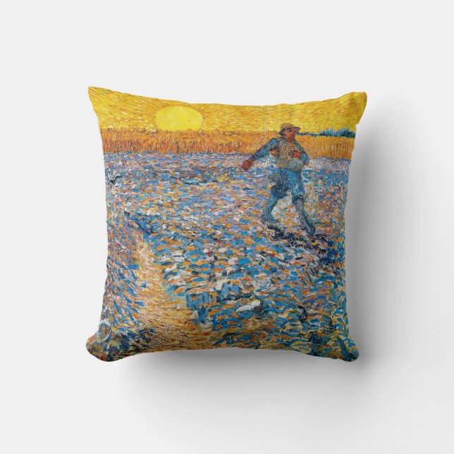Coussin Le Sower, Van Gogh (Recto)