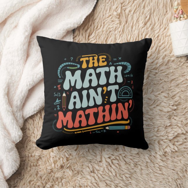 Coussin Le spectacle de maths qui ne colle pas Montre ton  (Couverture)