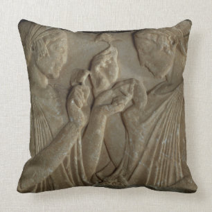 Coussin Le Stele de Pharsalos dépeignant la glorification