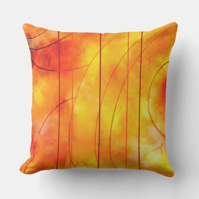 Coussin Le Sun Design d'or pour la vie en plein air (Recto)