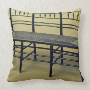 Coussin Le Sussex précipitation-a assis la chaise (bois e