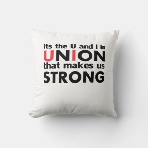 Coussin Le Syndicat Du Travail Qui Nous Rend Forts Classiq