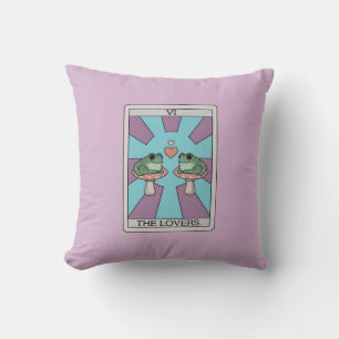 Coussin Le Tarot aux grenouilles