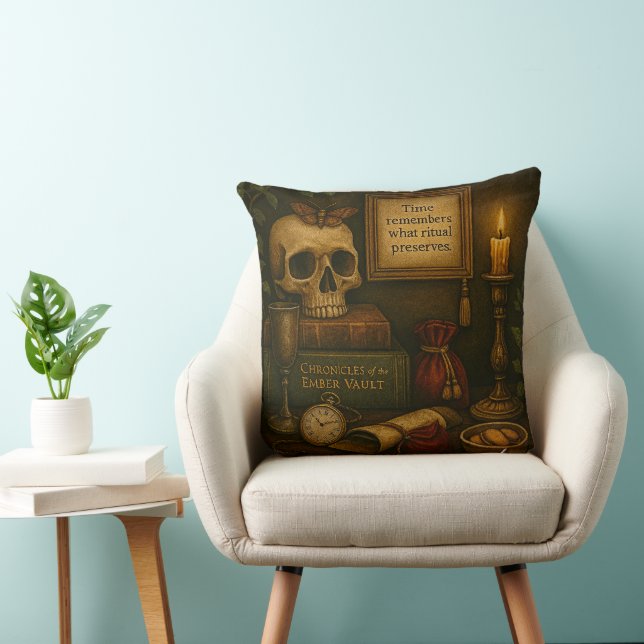 Coussin Le temps se souvient (Chaise)
