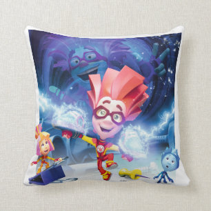 Coussin Le top secret de Fixies   - le feu