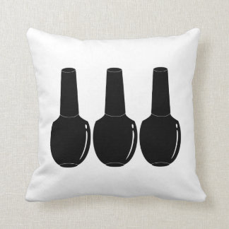 Coussin Le vernis à ongles pour le vernis à ongles de noir