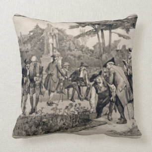 Coussin Le vieux jardin de médicament de la société