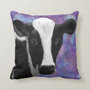 Coussin Le visage et le cul de la vache