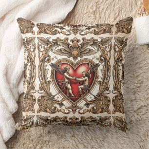 Coussin "Le vrai vol de Cupid"