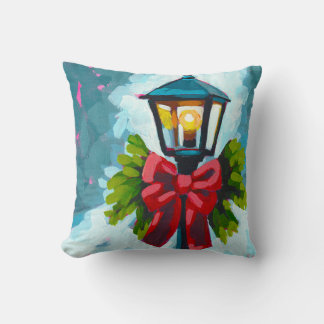 Coussin Leave a Light On Throw Pillow