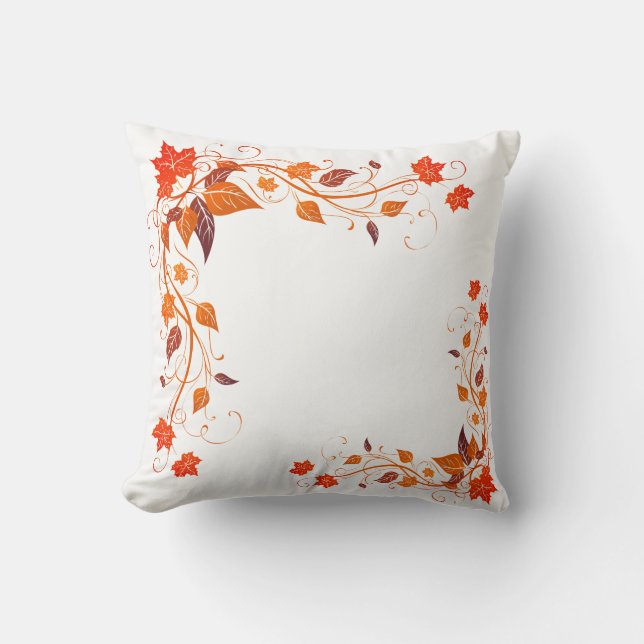Coussin Leaves d'automne Jeu d'oreiller (Recto)