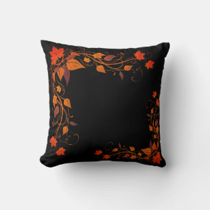 Coussin Leaves d'automne Jeu d'oreiller