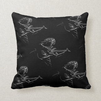 Coussin Lecteur de guitare électrique Rockstar Musicien