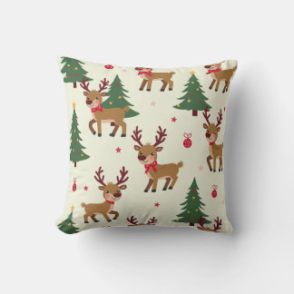 Coussin Lecteur de Noël