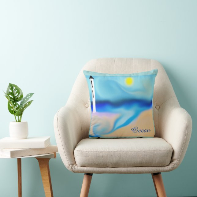 Coussin Lecteur de plage (Chaise)