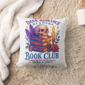 Coussin Lecteurs de romance sombre...