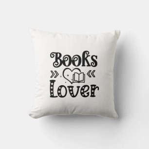 Coussin Lecture Art Books Lover