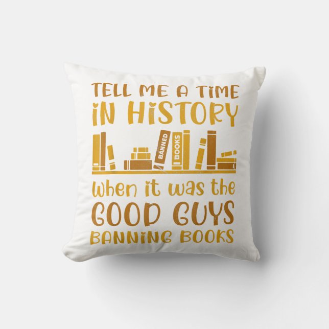 Coussin Lecture Des Livres Interdits Lire Les Livres Inter (Recto)