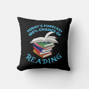 Coussin Lecture drôle - 100% de chances de lire