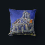 Coussin L'église d'Auvers, Van Gogh<br><div class="desc">Vincent Willem van Gogh (30 mars 1853 - 29 juillet 1890) était un peintre post-impressionniste hollandais qui est l'une des figures les plus célèbres et influentes de l'histoire de l'art occidental. En un peu plus de dix ans, il a créé environ 2100 oeuvres, dont environ 860 peintures à l'huile, dont...</div>