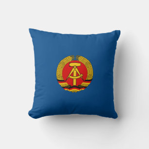 Coussin Leipzig, DDR - Allemagne de l'Est