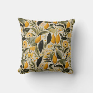 Coussin Lemon Botanical Grove