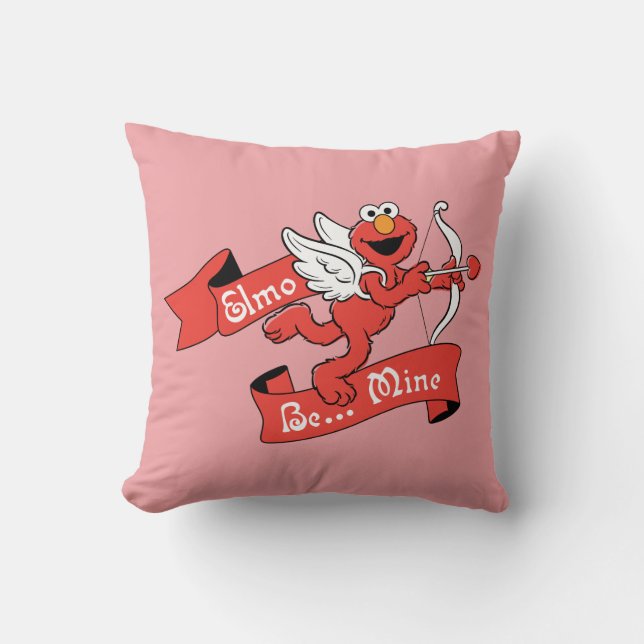 Coussin L'enfant d'Elmo Valentine (Recto)