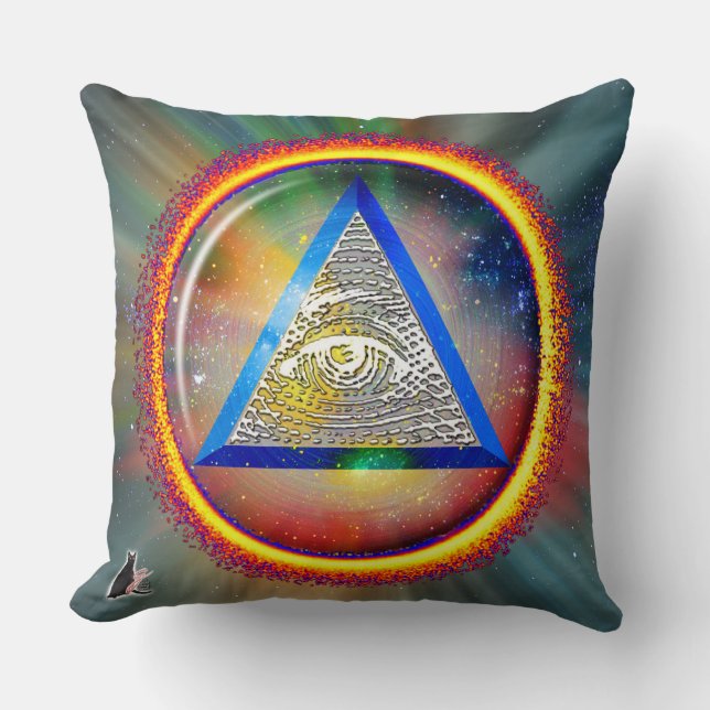 Coussin Lentille de la Providence (Recto)