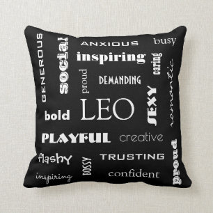Coussin Leo Astrological